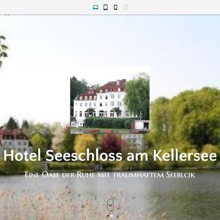 See Schlosshotel Am Kellersee أويتين المظهر الخارجي الصورة